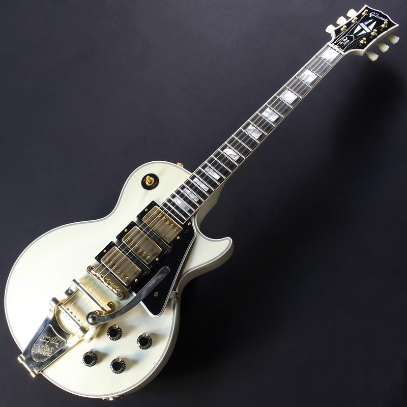 Gibson 【USED】Murphy Lab 1957 Les Paul Custom Reissue 3-Pickup w/Bigsby Polaris White Ultra Light Aged #7 4773 画像1
