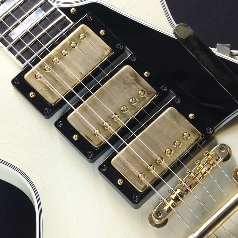 Gibson 【USED】Murphy Lab 1957 Les Paul Custom Reissue 3-Pickup w/Bigsby Polaris White Ultra Light Aged #7 4773 画像3