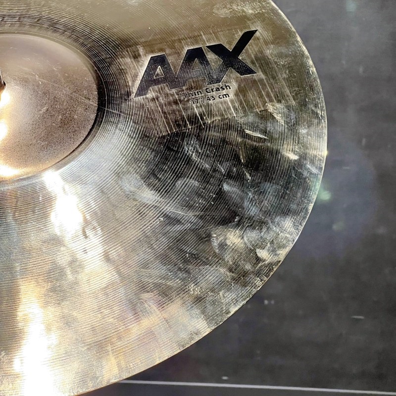 SABIAN USED 中古 AAX Thin Crash 17 Brilliant [AAX-17TC-B][1065g] 画像1