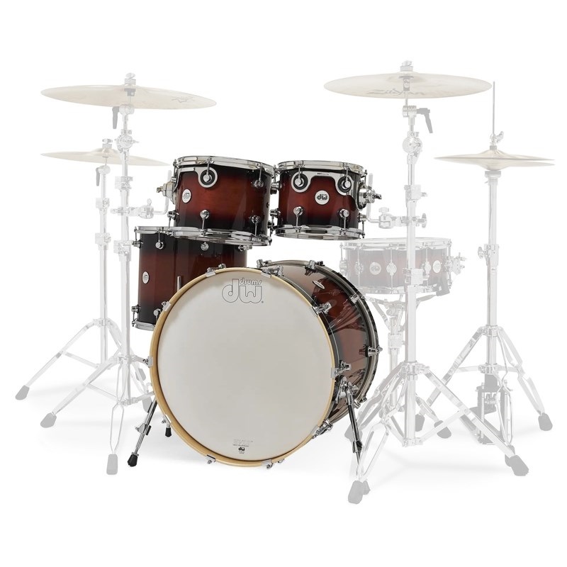 dw DDLG2214TB [Design Series 4-Piece Shell Pack / Tobacco Burst] 画像1