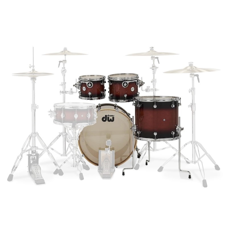 dw DDLG2214TB [Design Series 4-Piece Shell Pack / Tobacco Burst] 画像2