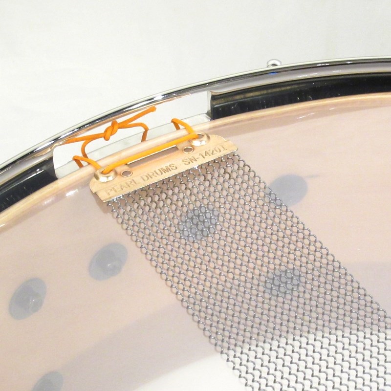 Pearl MMGC1450S/N #T6 [Masters Maple Gum 14''×5'' Snare Drum - Scuba Blue Over Black Limba w/Nickel Hardware]【Pearlファクトリーツアー2024オーダー品】 画像8