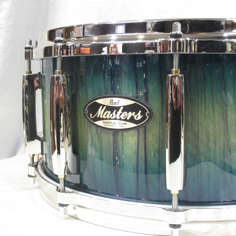 Pearl MMGC1465S/N #T6 [Masters Maple Gum 14''×5'' Snare Drum - Scuba Blue Over Black Limba w/Nickel Hardware]【Pearlファクトリーツアー2024オーダー品】 画像1