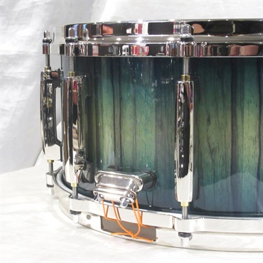Pearl MMGC1465S/N #T6 [Masters Maple Gum 14''×5'' Snare Drum - Scuba Blue Over Black Limba w/Nickel Hardware]【Pearlファクトリーツアー2024オーダー品】 画像4
