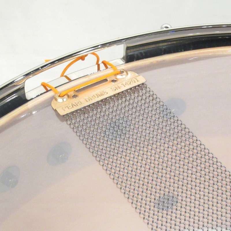 Pearl MMGC1465S/N #T6 [Masters Maple Gum 14''×5'' Snare Drum - Scuba Blue Over Black Limba w/Nickel Hardware]【Pearlファクトリーツアー2024オーダー品】 画像8
