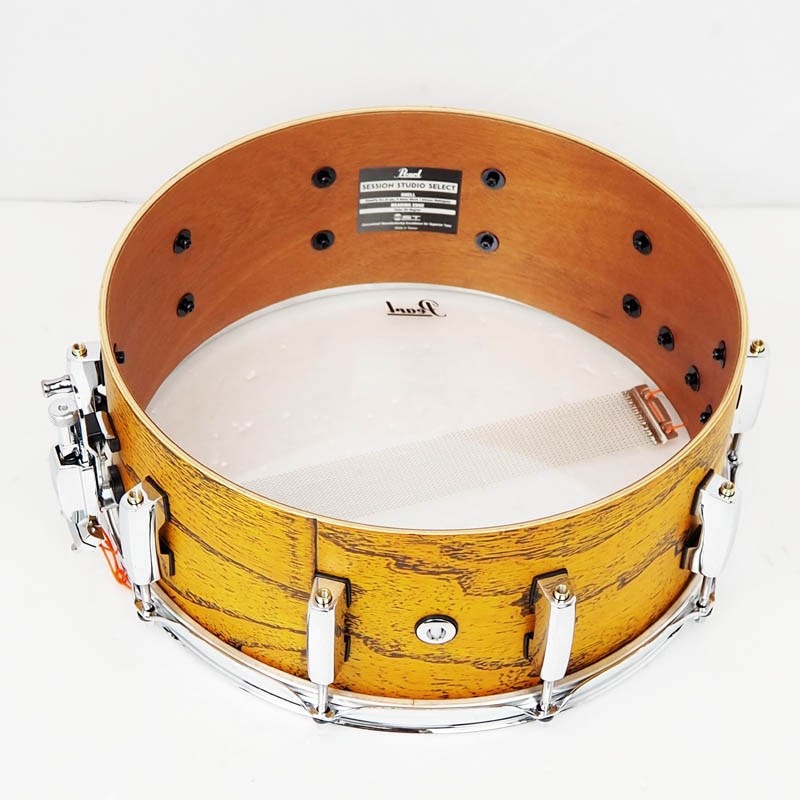 Pearl STS1455S/C #T25 [Session Studio Select 14×5.5 Snare Drum - Limited Color/Yellow Ash]【Pearlファクトリーツアー2024オーダー品】 画像8