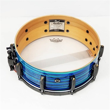Pearl MMGC1450S/BN #T10 [Masters Maple Gum 14×5 Snare Drum - Blue Swirl  w/Nickel Hardware]【Pearlファクトリーツアー2024オーダー品】 画像8