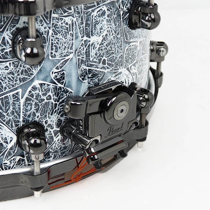 Pearl RF1C1465S/BN #T02 [Reference One 14×6.5 Snare Drum -Limited Color/White Marbleized]【Pearlファクトリーツアー2024オーダー品】 画像5