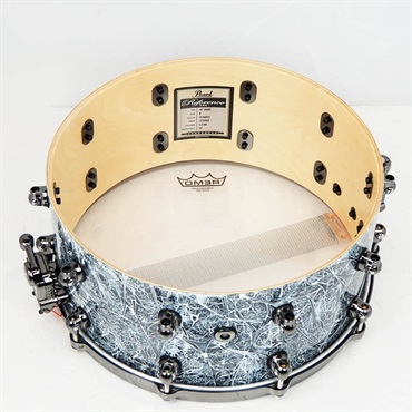 Pearl RF1C1465S/BN #T02 [Reference One 14×6.5 Snare Drum -Limited Color/White Marbleized]【Pearlファクトリーツアー2024オーダー品】 画像8