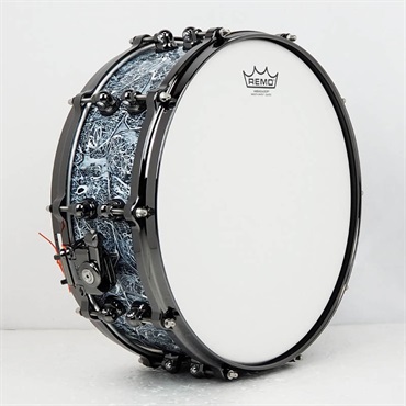 Pearl RF1C1450S/BN #T02 [Reference One 14×5 Snare Drum -Limited Color/White Marbleized]【Pearlファクトリーツアー2024オーダー品】 画像3