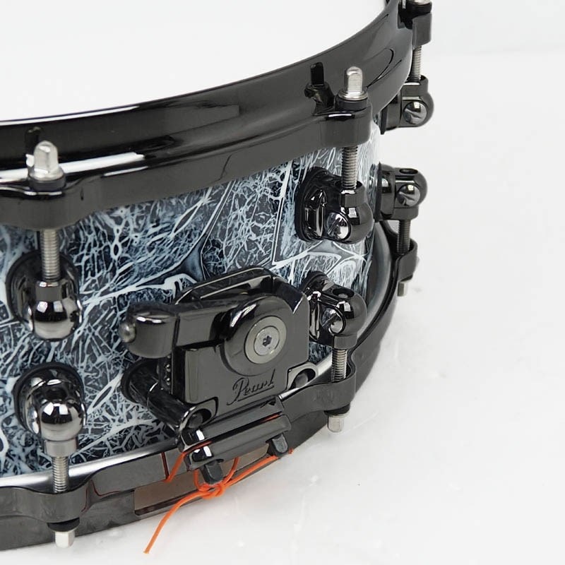 Pearl RF1C1450S/BN #T02 [Reference One 14×5 Snare Drum -Limited Color/White Marbleized]【Pearlファクトリーツアー2024オーダー品】 画像5