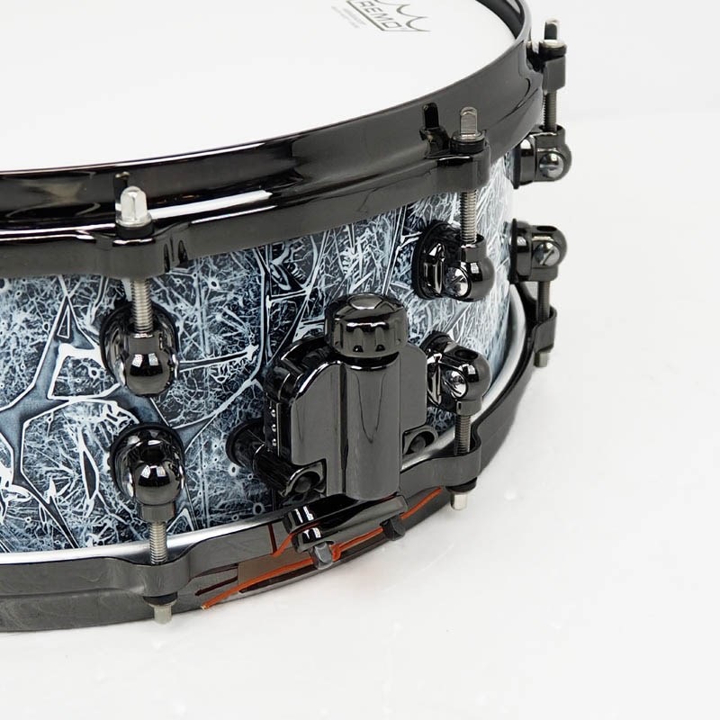 Pearl RF1C1450S/BN #T02 [Reference One 14×5 Snare Drum -Limited Color/White Marbleized]【Pearlファクトリーツアー2024オーダー品】 画像6