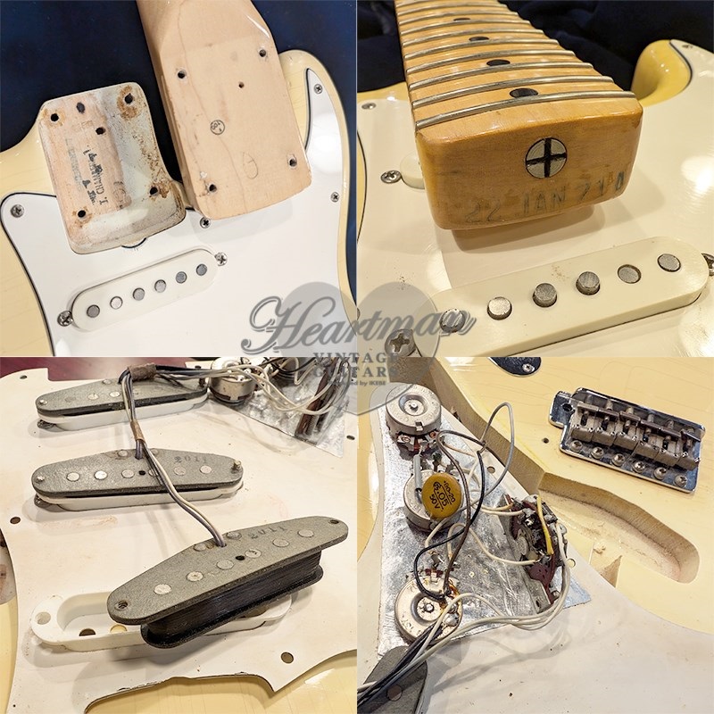 Fender USA VINTAGE Stratocaster '71 Laminate Maple Fingerboard OlympicWhite/M 画像6