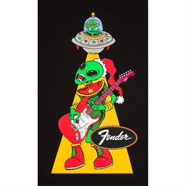 Fender USA FENDER(R) UGLY CHRISTMAS T-SHIRT ALIEN M (MEDIUM)(#9194000406) 画像1