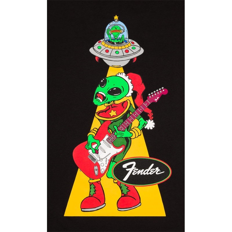 Fender USA FENDER(R) UGLY CHRISTMAS T-SHIRT ALIEN M (MEDIUM)(#9194000406) 画像1