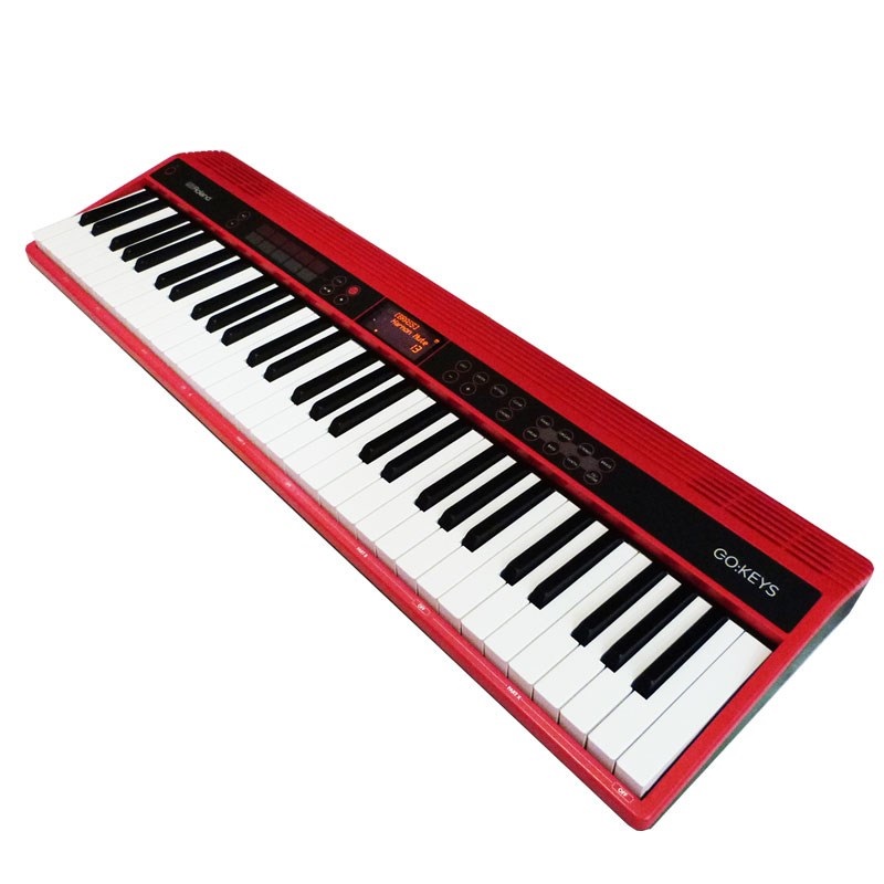 w247【近隣配達可能】ローランド 電子キーボード レッド GO:KEYS 箱