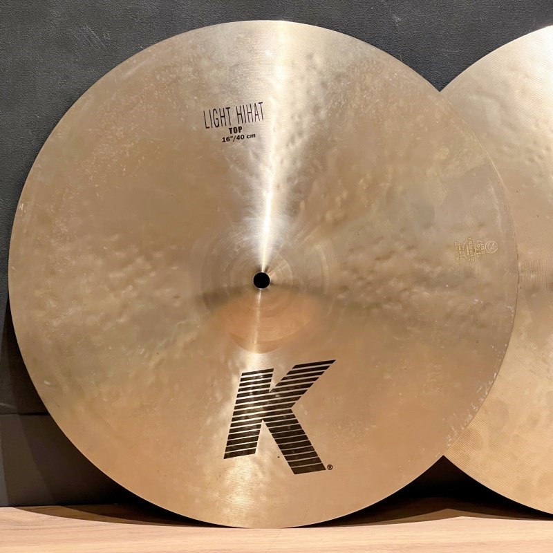 Zildjian USED 中古 K Zildjian Light HiHat 16 pair [NKZL16LHT/16LHB][1340g/1710g] 画像1