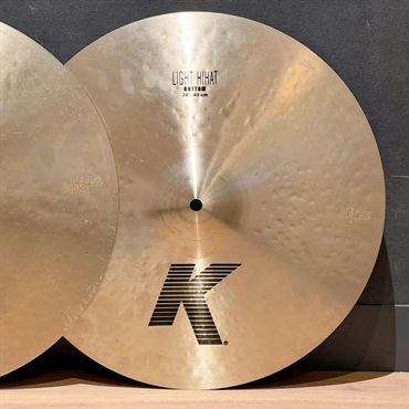 Zildjian USED 中古 K Zildjian Light HiHat 16 pair [NKZL16LHT/16LHB][1340g/1710g] 画像2