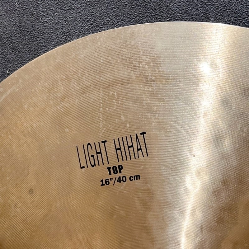 Zildjian USED 中古 K Zildjian Light HiHat 16 pair [NKZL16LHT/16LHB][1340g/1710g] 画像3