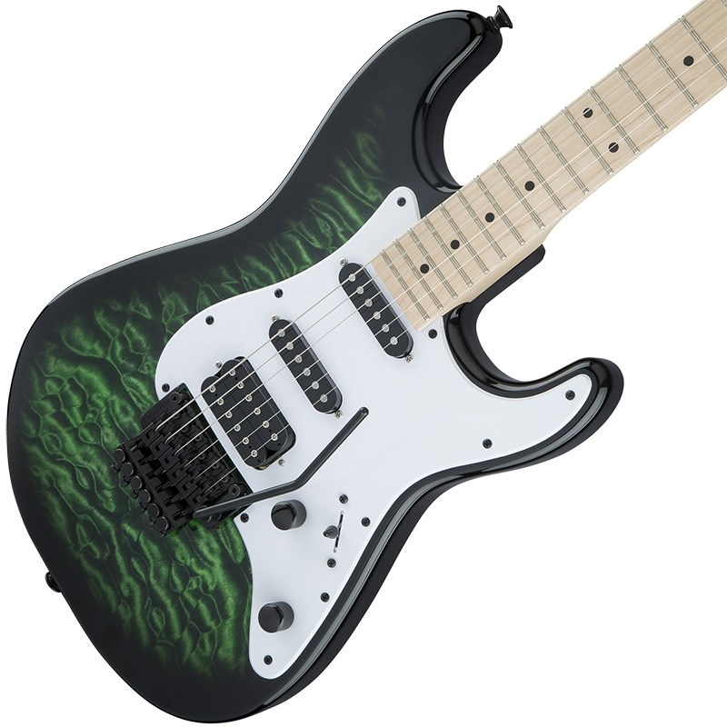 Jackson X Series Signature Adrian Smith SDXQM (Transparent Green/Maple) 画像2