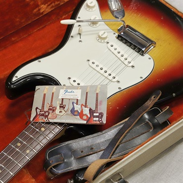 Fender USA VINTAGE Stratocaster '64 Clay Dot Sunburst/R 画像4