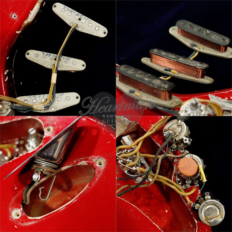 Fender USA VINTAGE Stratocaster '66 CandyAppleRed/R 画像6