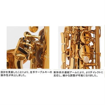 Selmer Paris 【中村誠一氏選定品】アルトサックス セルマー Supreme シュプレーム DGL(ダークゴールドラッカー)【選定料サービス!!】 【調整&セットアップ後出荷】【5年間キーバランス調整無料】 画像4
