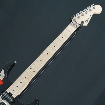 Charvel／USA 【USED】 Warren DeMartini Frenchie (Gloss Black with Frenchie Graphic) #11476 画像4