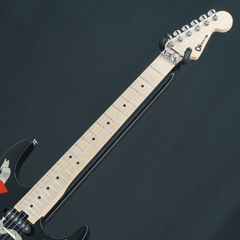 Charvel／USA 【USED】 Warren DeMartini Frenchie (Gloss Black with Frenchie Graphic) #11476 画像4