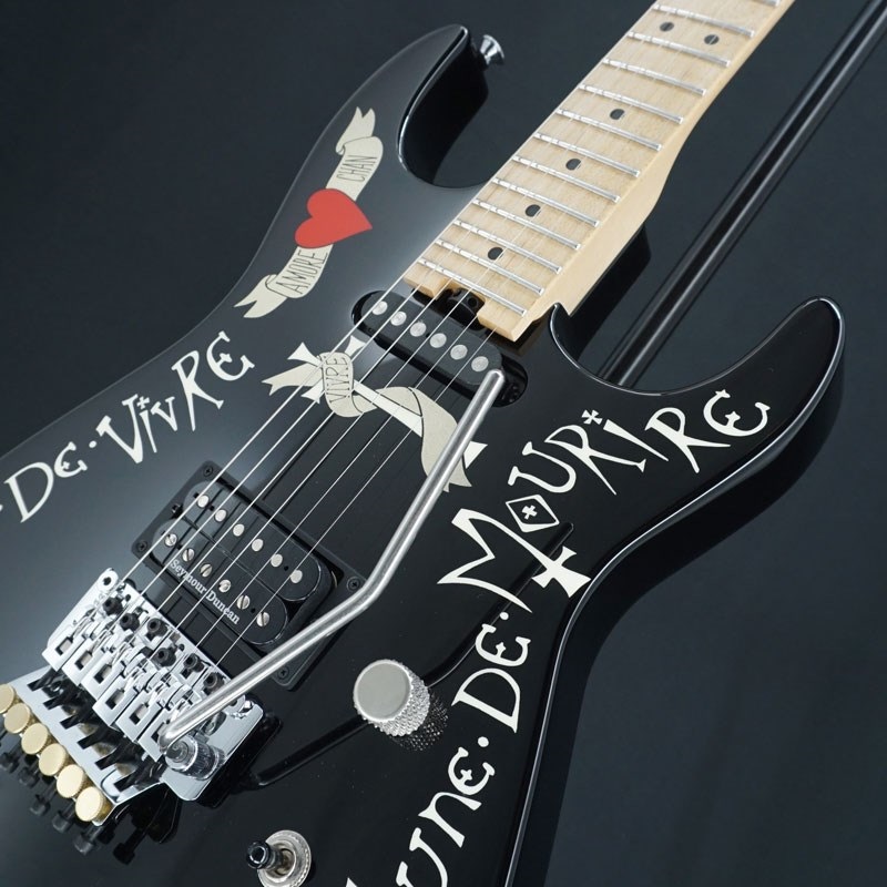 Charvel／USA 【USED】 Warren DeMartini Frenchie (Gloss Black with Frenchie Graphic) #11476 画像8