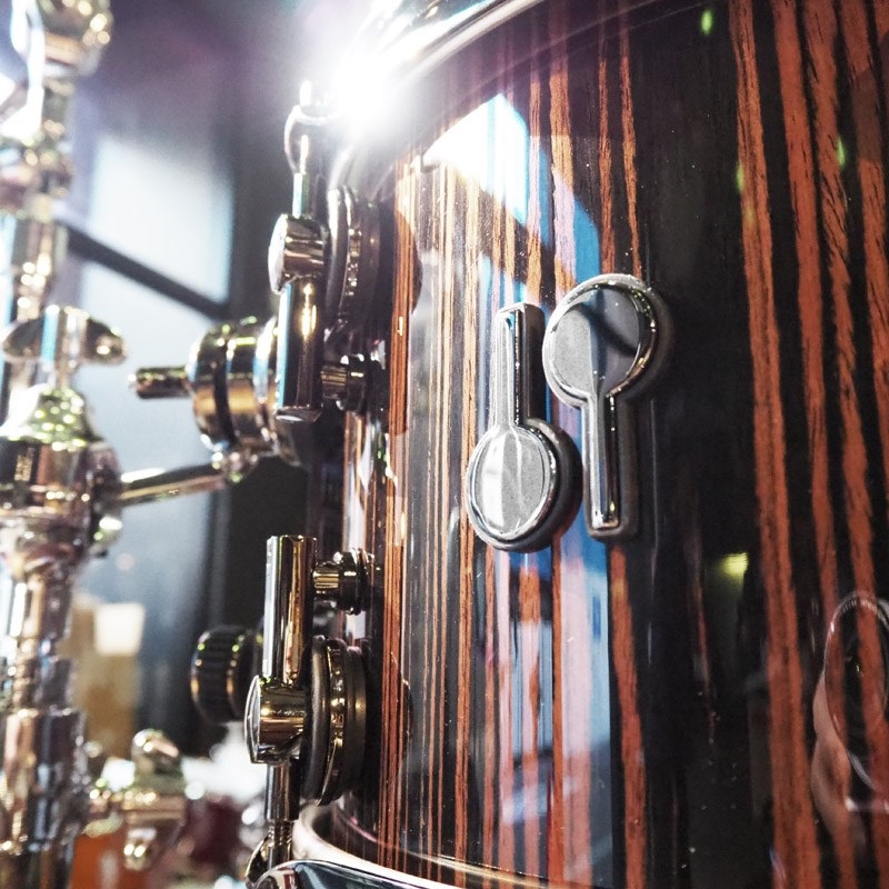 SONOR 【夏のボーナスセール】値下げしました！SQ2 System Beech Heavy 5pc Drum Kit -Ebony High Gloss- [BD22，TT10，TT12，FT14，FT16] 画像3