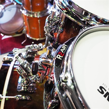 Pearl USED 中古 Session Studio Select Series 5pc Set [#314 Gloss Barnwood Brown/22BD，10TT，12TT，14FT，16FT] 画像6