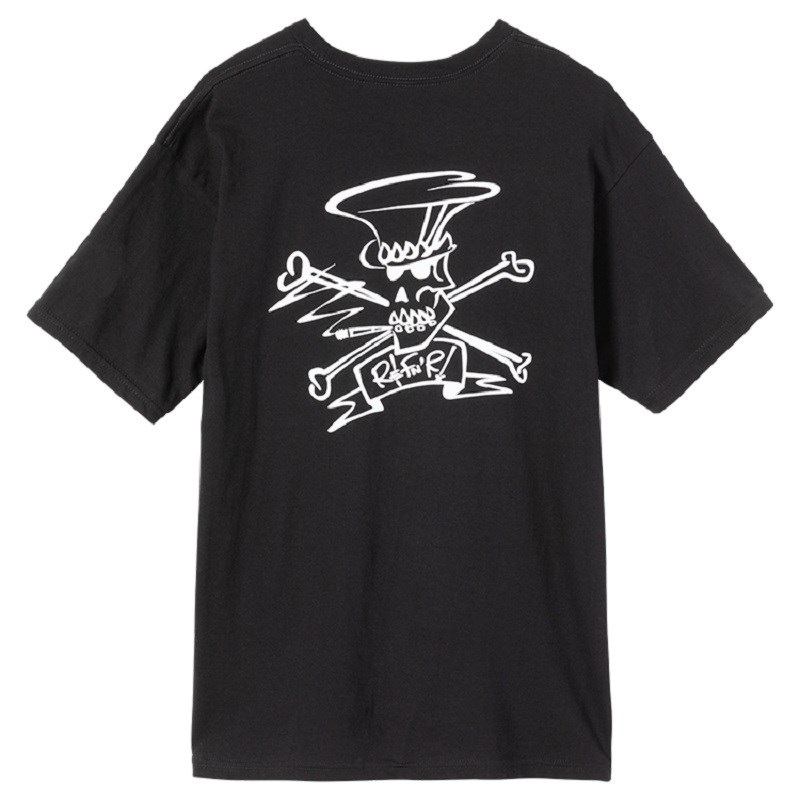 Gibson Slash 'Skully' Tee (Black)， (XL) [GA-SLSH-SKLTW-BLK