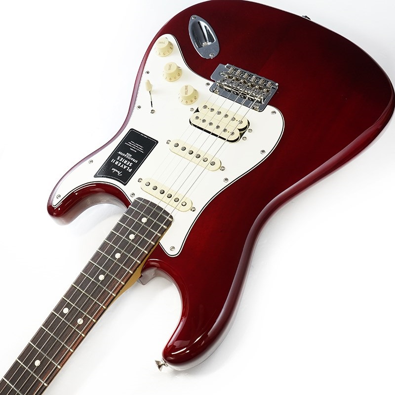 Fender MEX Player II Stratocaster HSS (Transparent Cherry