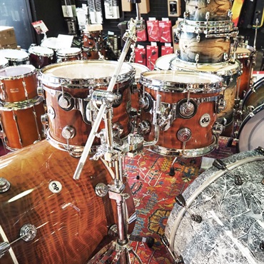 dw 【USED】Collector's Maple Exotic 5pc Kit -Redwood Stump