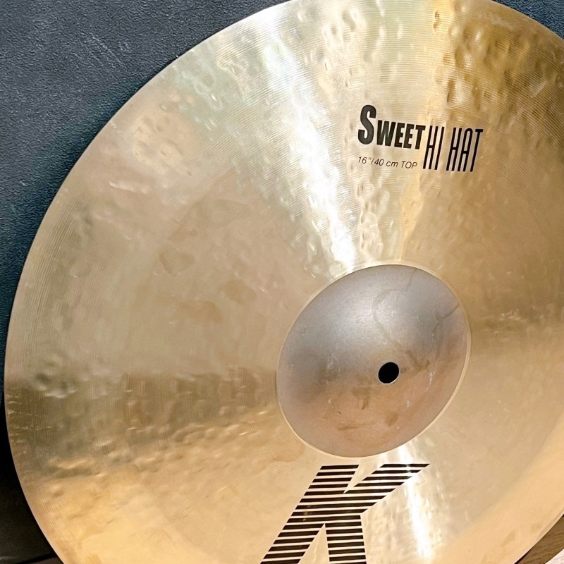 Zildjian USED 中古 K Zildjian Sweet HiHat 16 pair [NKZL16SW.HHT/16SW.HHBM][1305g/1920g] 画像1