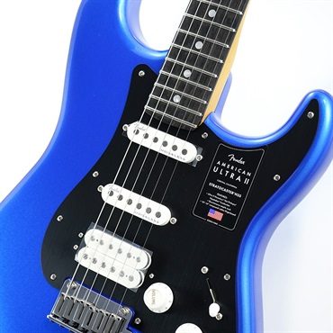 Fender USA American Ultra II Stratocaster HSS (Noble Blue/Ebony) 画像3
