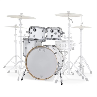 dw DDLG2214WH [Design Series 4-Piece Shell Pack / Gloss White] 画像1
