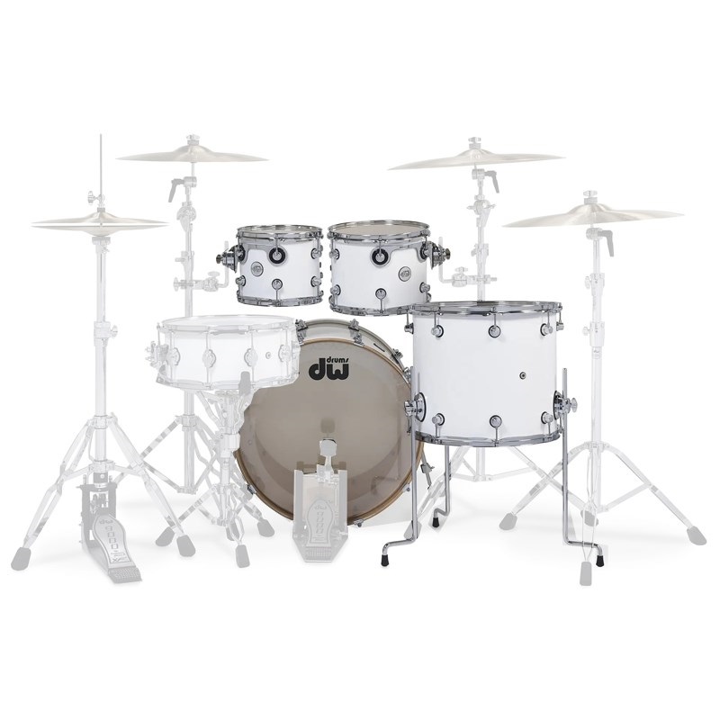 dw DDLG2214WH [Design Series 4-Piece Shell Pack / Gloss White] 画像2