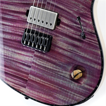 MAYONES MBC Regius BT 6 (4A Flame Maple Top / 5Ply Wenge Neck) 画像4