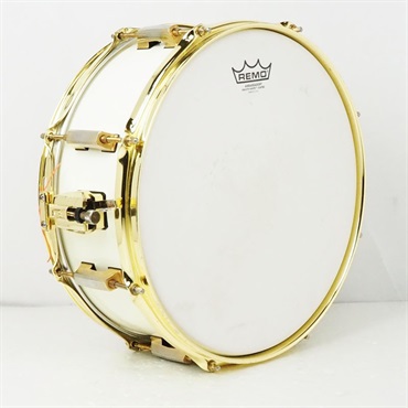 Pearl 【USED】CL-5314 [Custom Classic One Pice Maple 14×5.5/#109 Pure white Lacquer/Made In Japan] 画像3