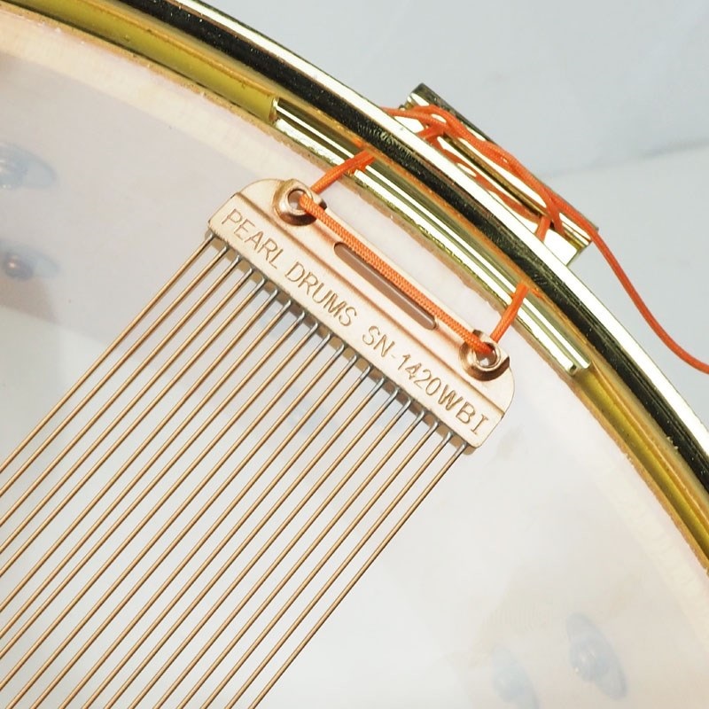 Pearl 【USED】CL-5314 [Custom Classic One Pice Maple 14×5.5/#109 Pure white Lacquer/Made In Japan] 画像8