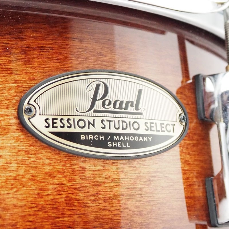 Pearl 【USED】STS1455S/C [Session Studio Select 14×5.5 Snare Drum /#314 Gloss Barnwood Brown] 画像2