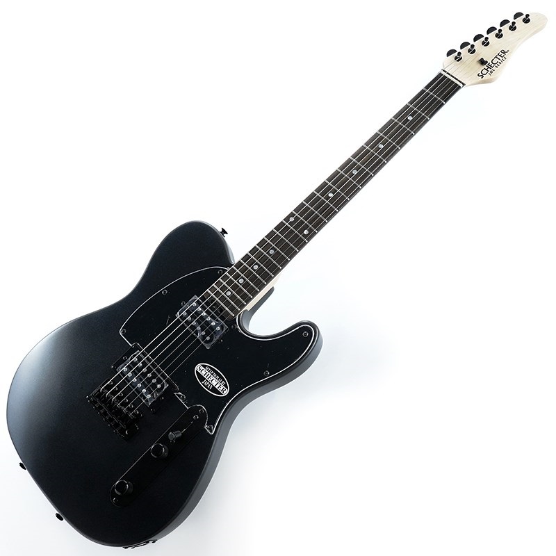 ギター Schecter PT 2H Telecaster SCHECTER PT BLACK MM BLACK Telecaster Electric Guitar