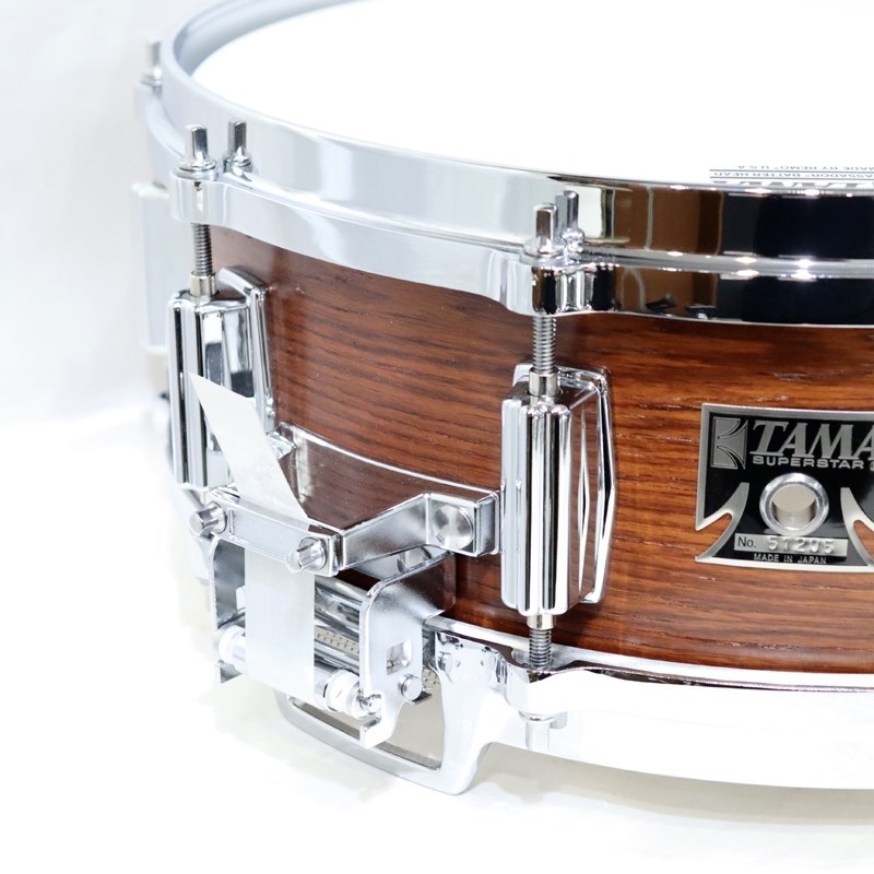 TAMA 【TAMA 50th LIMITED】 RW-255 [Mastercraft Snare Drum ROSEWOOD 14''×5'']【店頭展示特価品】 画像4