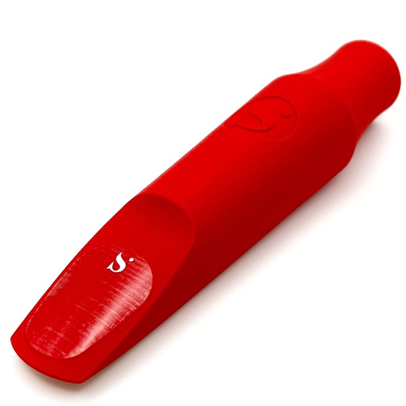 Syos 「オープニング：6」バリトンサックス用マウスピース サイオス Spark(スパーク) Red&White 画像1