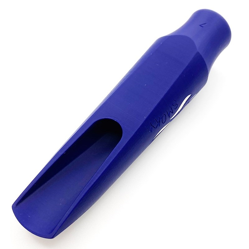 Syos 「オープニング：8」バリトンサックス用マウスピース サイオス Smoky(スモーキー) Blue&White 画像2