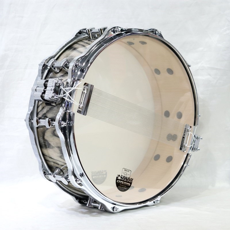 SONOR PL-1405SDWD SNT [PROLITE Series Maple 14''×5'' / Die-Cast Hoop - スノー・タイガー]【旧価格特価品】 画像6