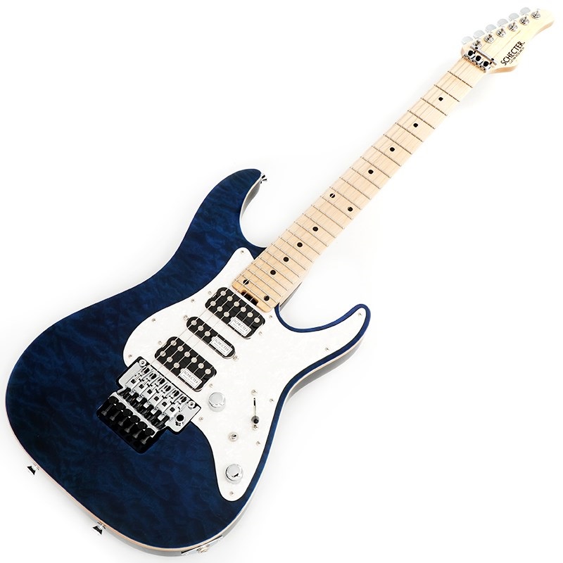 SCHECTER SD-2-24-AL (See-Thru Blue/Maple) ｜イケベ楽器店