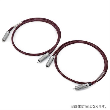 SDM / Family Labo SD-9007 トランスファー・ケーブル / Rhodium / RCA ペア (1ｍ) 画像2